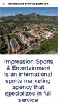 Mobile Screenshot of impressionsports.com